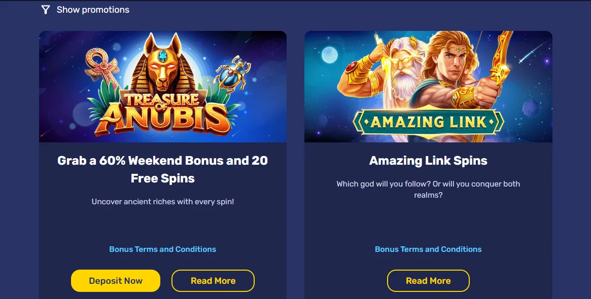 Galactic Wins Casino Canada bonuses